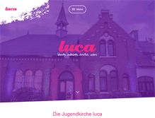 Tablet Screenshot of luca-bielefeld.de